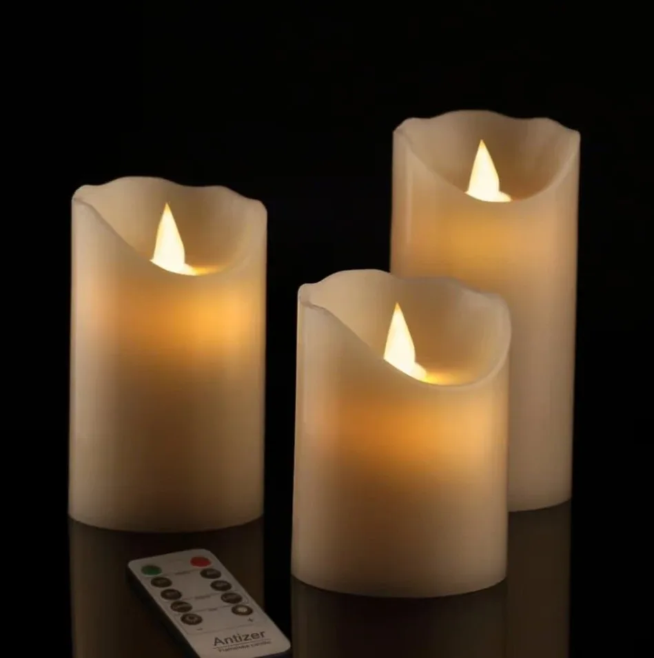 Flameless LED Candles with Remote image indicator(5)
