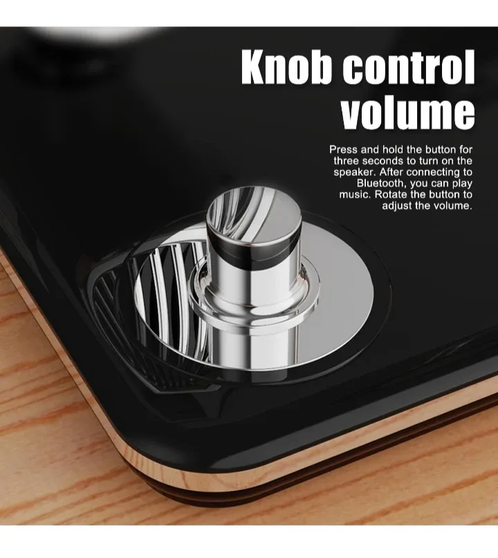 4 in 1 Wireless Charger BT Speaker Lamp image indicator(3)