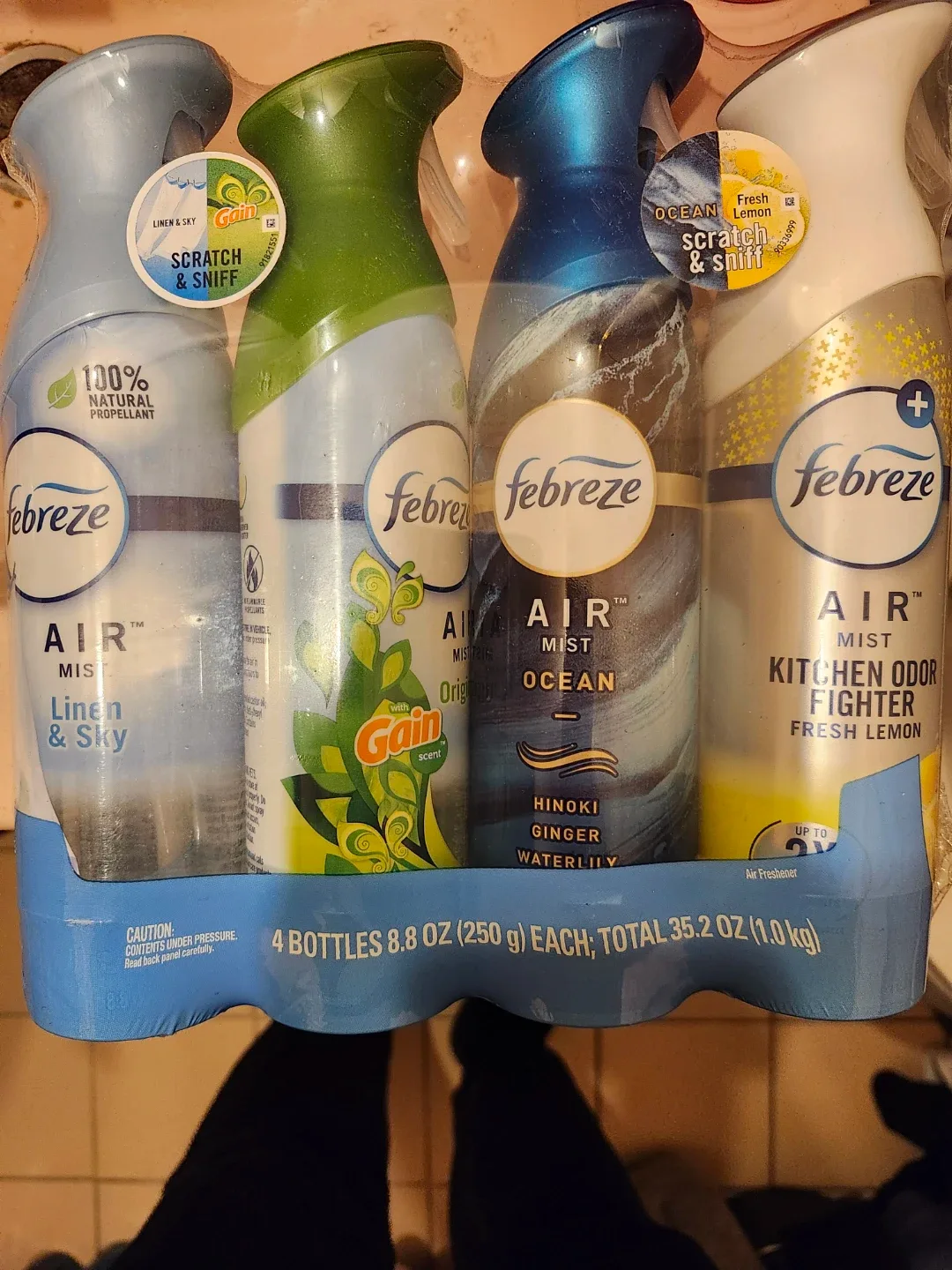 Febreze Air Mist 4-Pack thumbnail