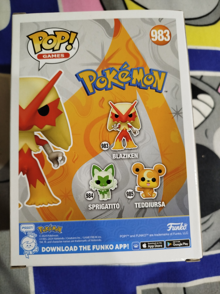 Funko Pop! Games Pokemon Blaziken #983 - photo 3