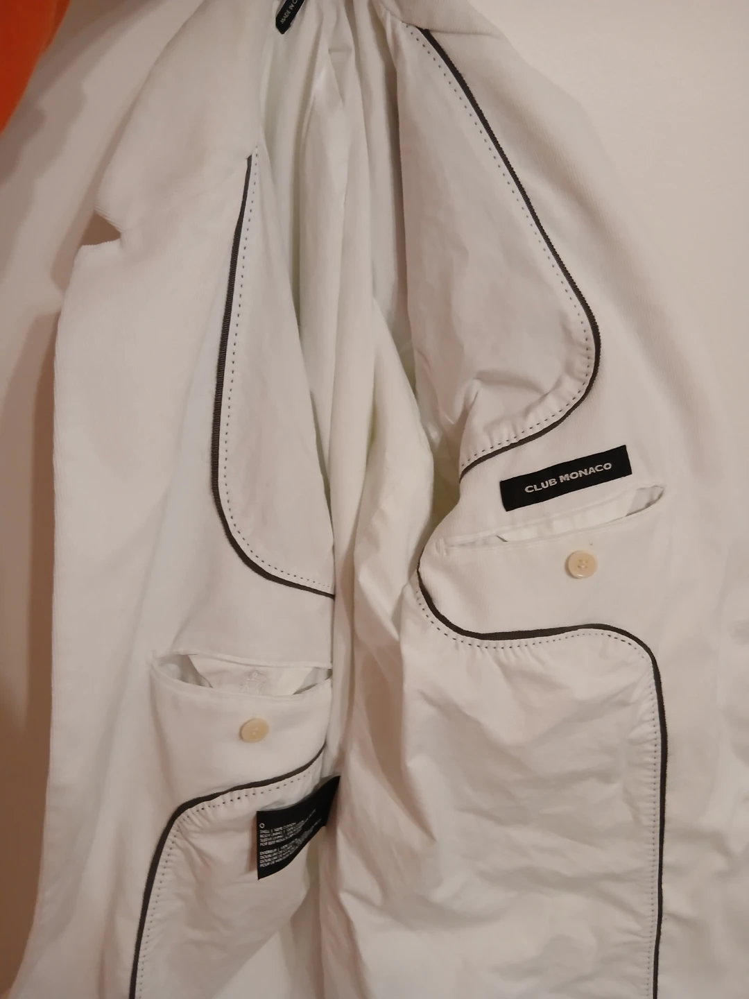 Club Monaco White Blazer