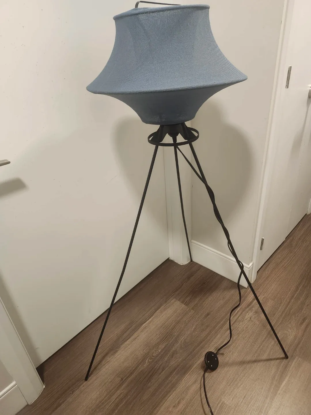 Tripod Floor Lamp - Blue Shade image indicator(2)
