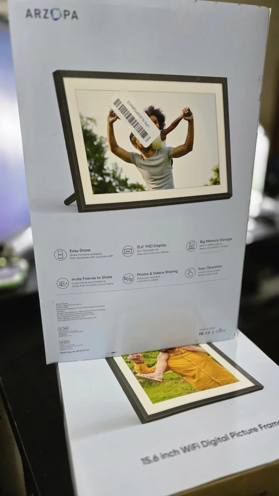ARZOPA 15.6 inch WiFi Digital Picture Frame - New - photo 3