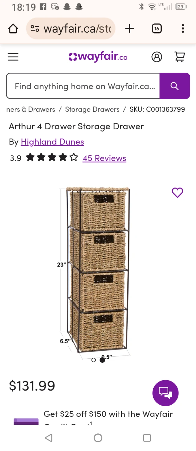 Highland Dunes Arthur 4 Drawer Storage - photo 2