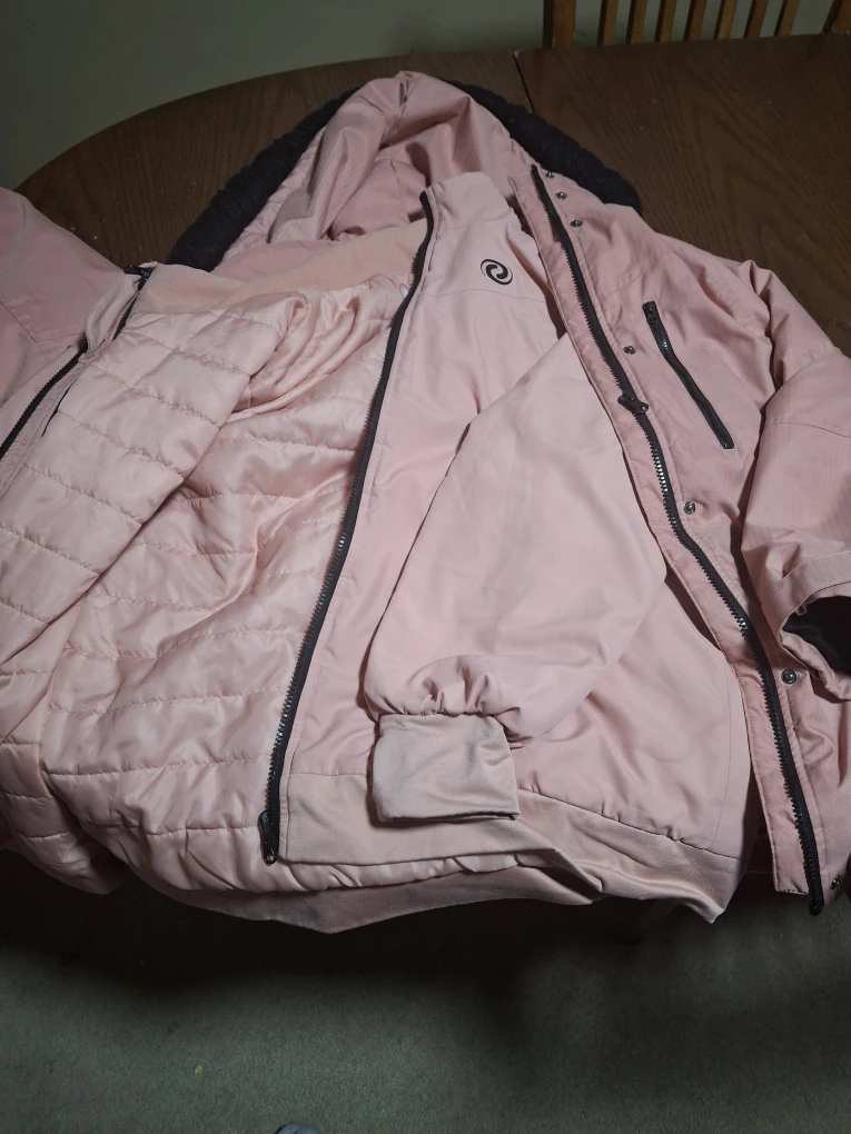 Pink 3-in-1 Winter Jacket