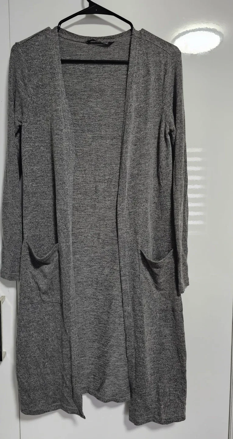 Shein Grey Cardigan - Size  M  worn once thumbnail