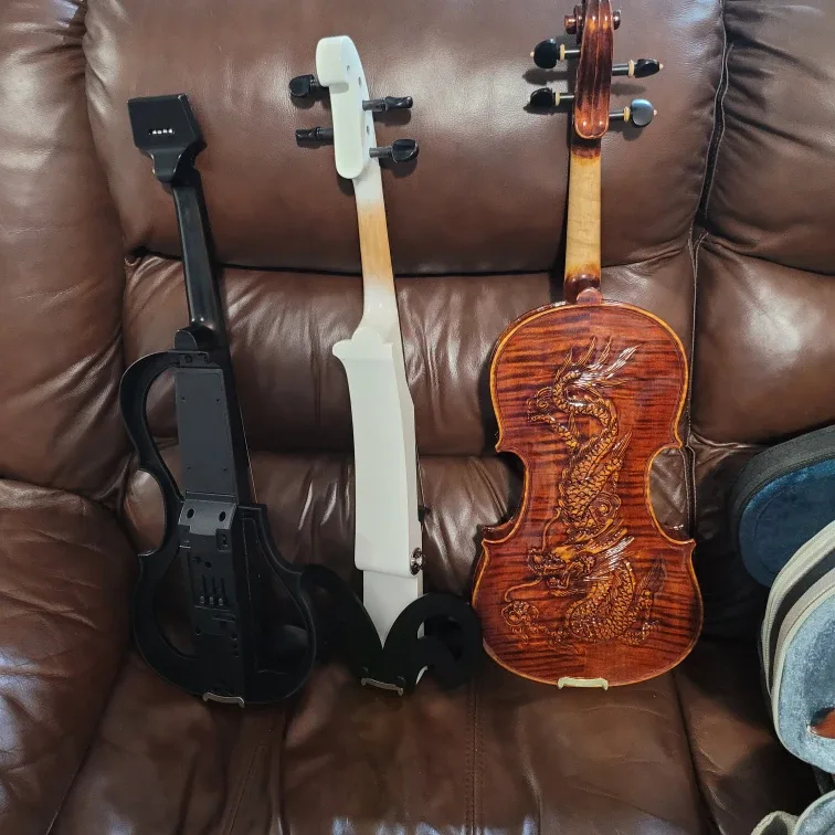 2 Electric Violins and one acoustic