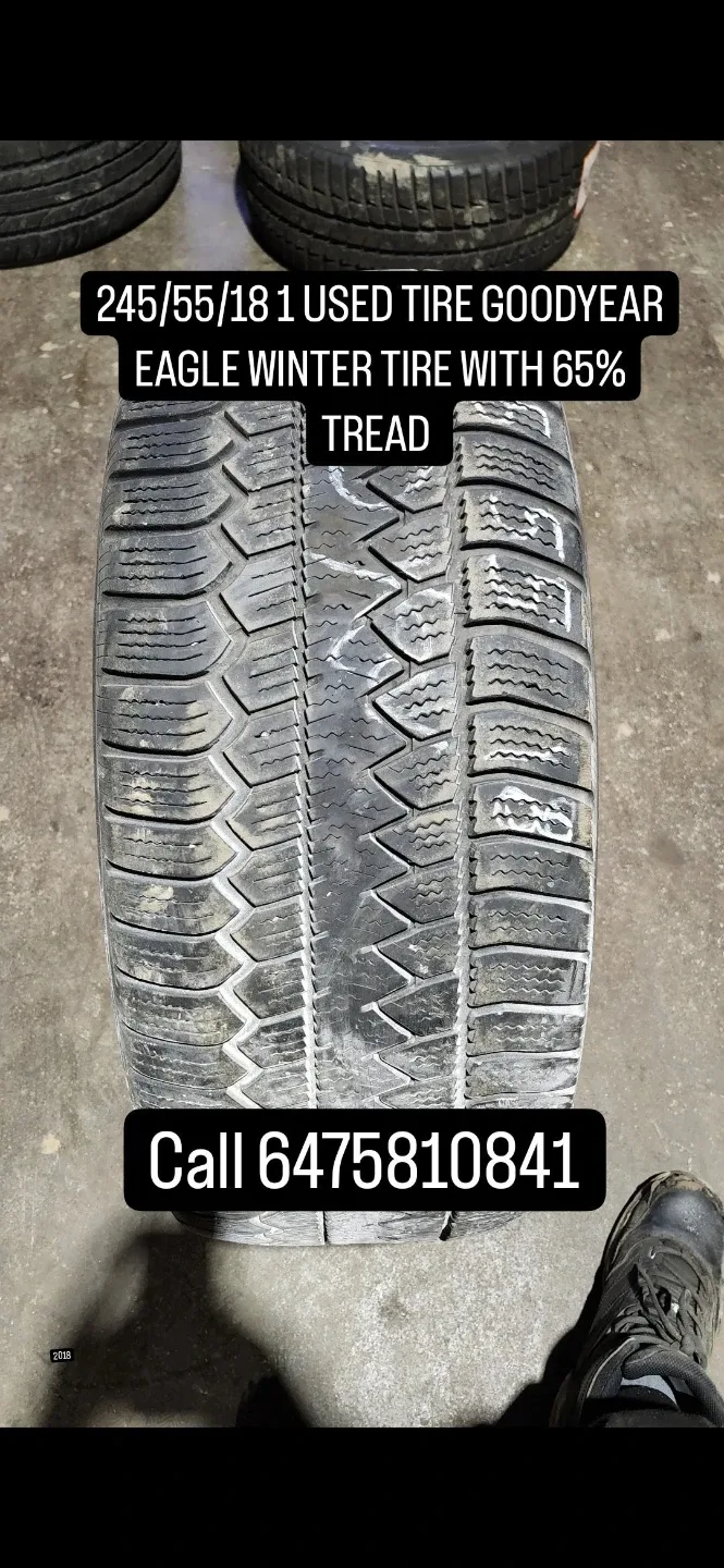 Goodyear Eagle Winter Tire 245/55/18 thumbnail