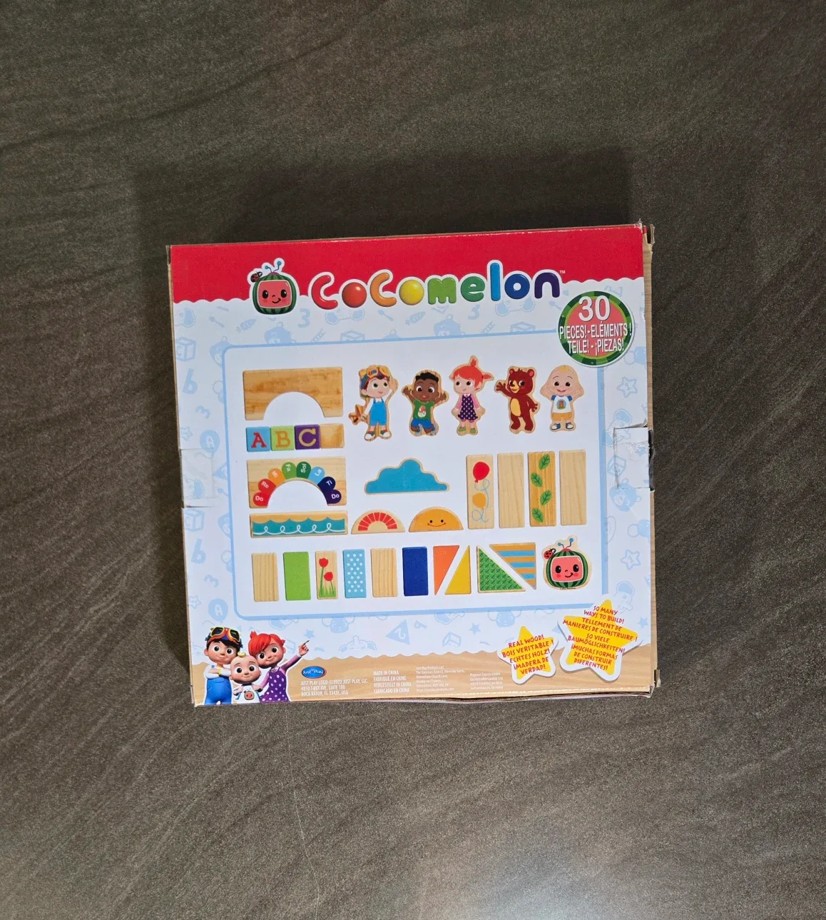 Cocomelon 30-Piece Wooden Block Set image indicator(2)