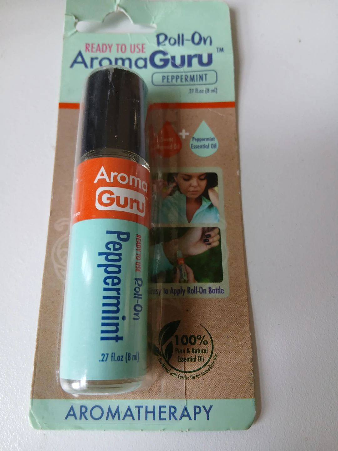 AromaGuru Peppermint Roll-On Aromatherapy - photo 2