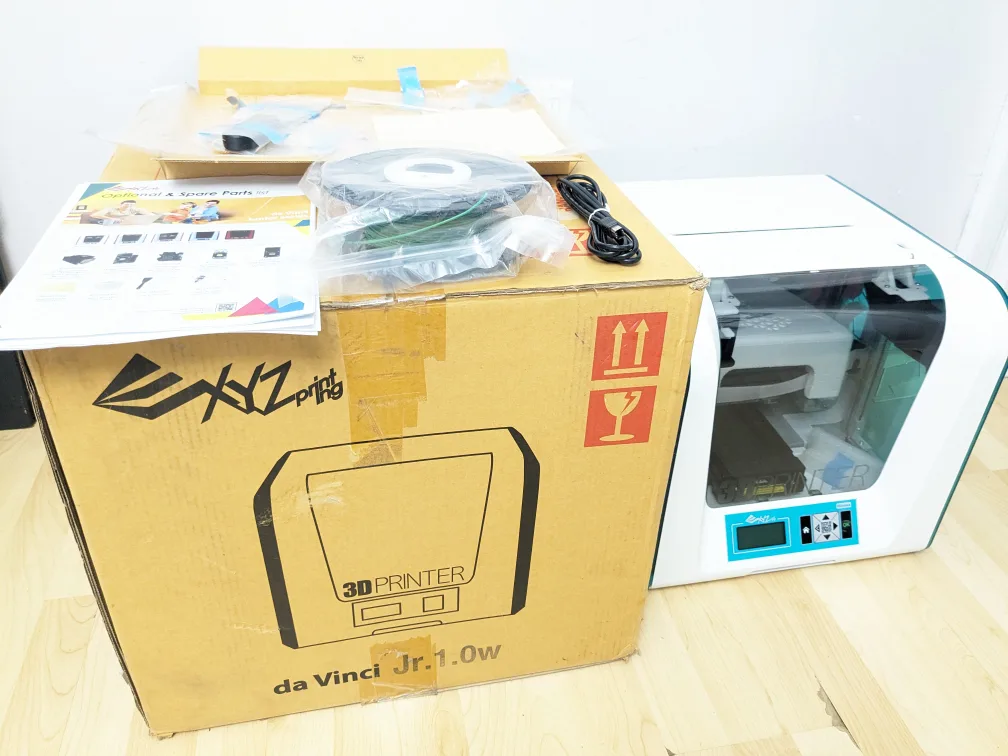 Wi-Fi DaVinci Jr - 3D Printer with Filament Starter Kit image indicator(8)