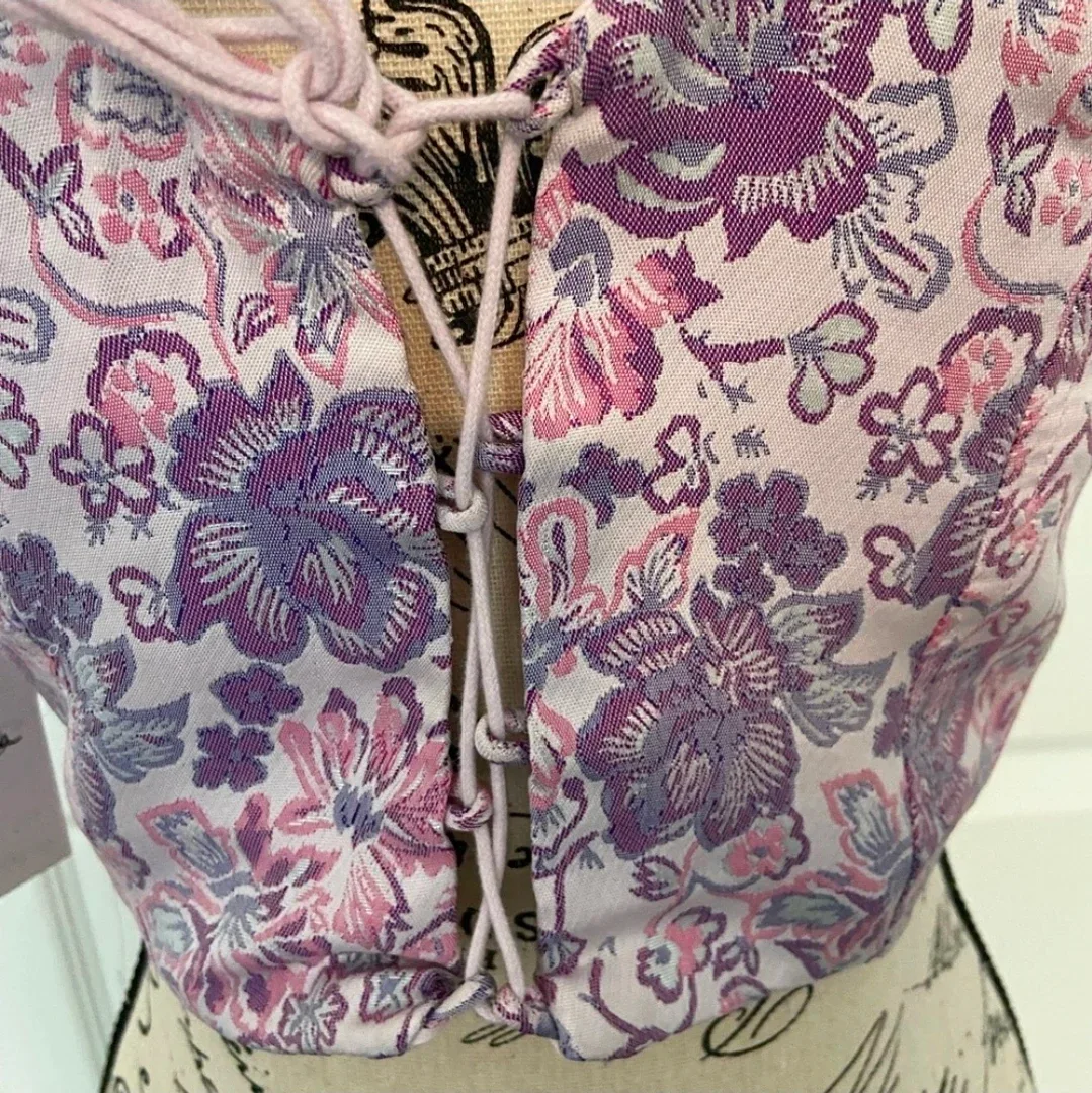 Jopara Floral Corset Top - Size S/P NWT image indicator(4)