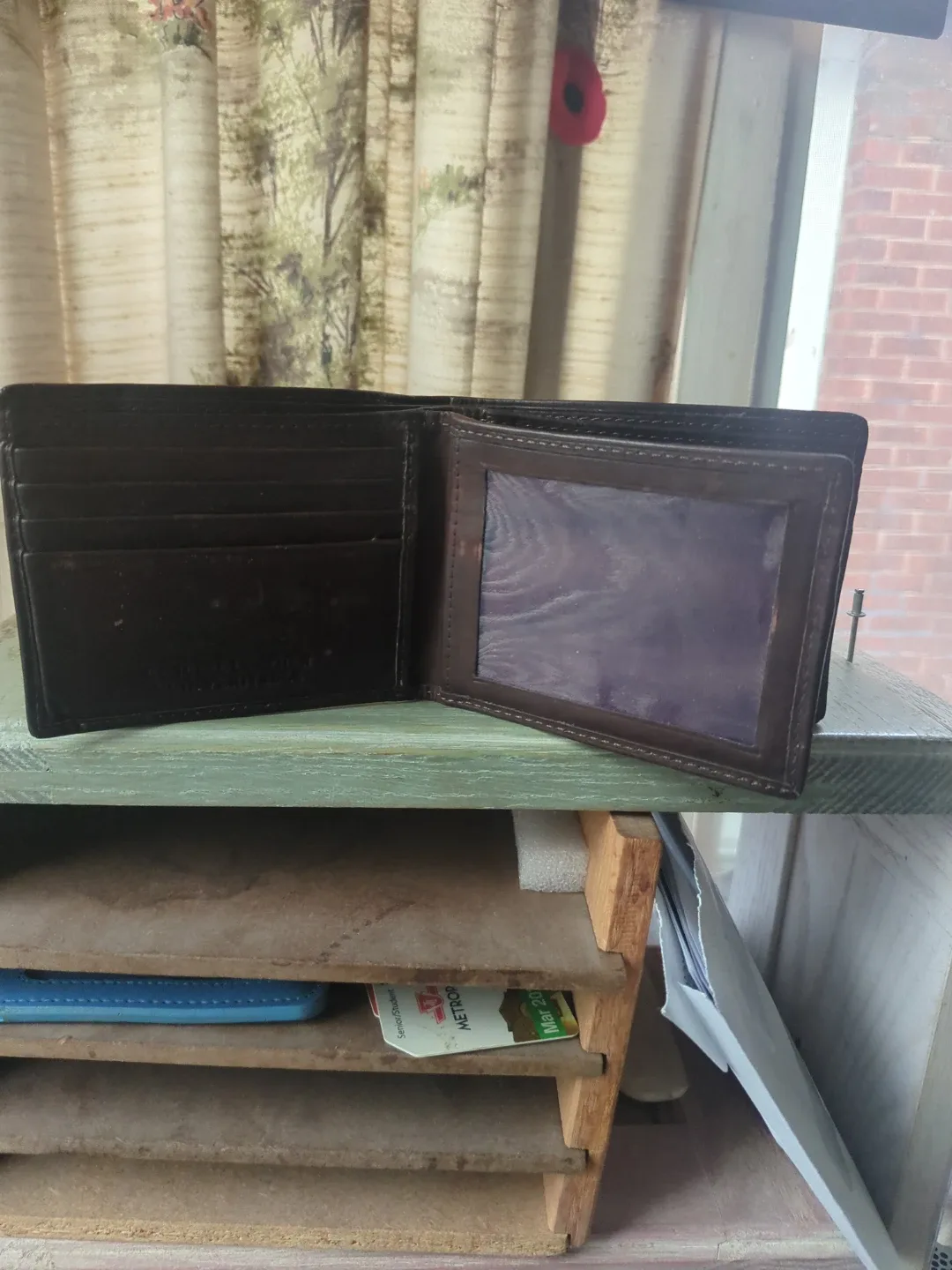 Swiss Gear Brown Leather Wallet with Box image indicator(2)