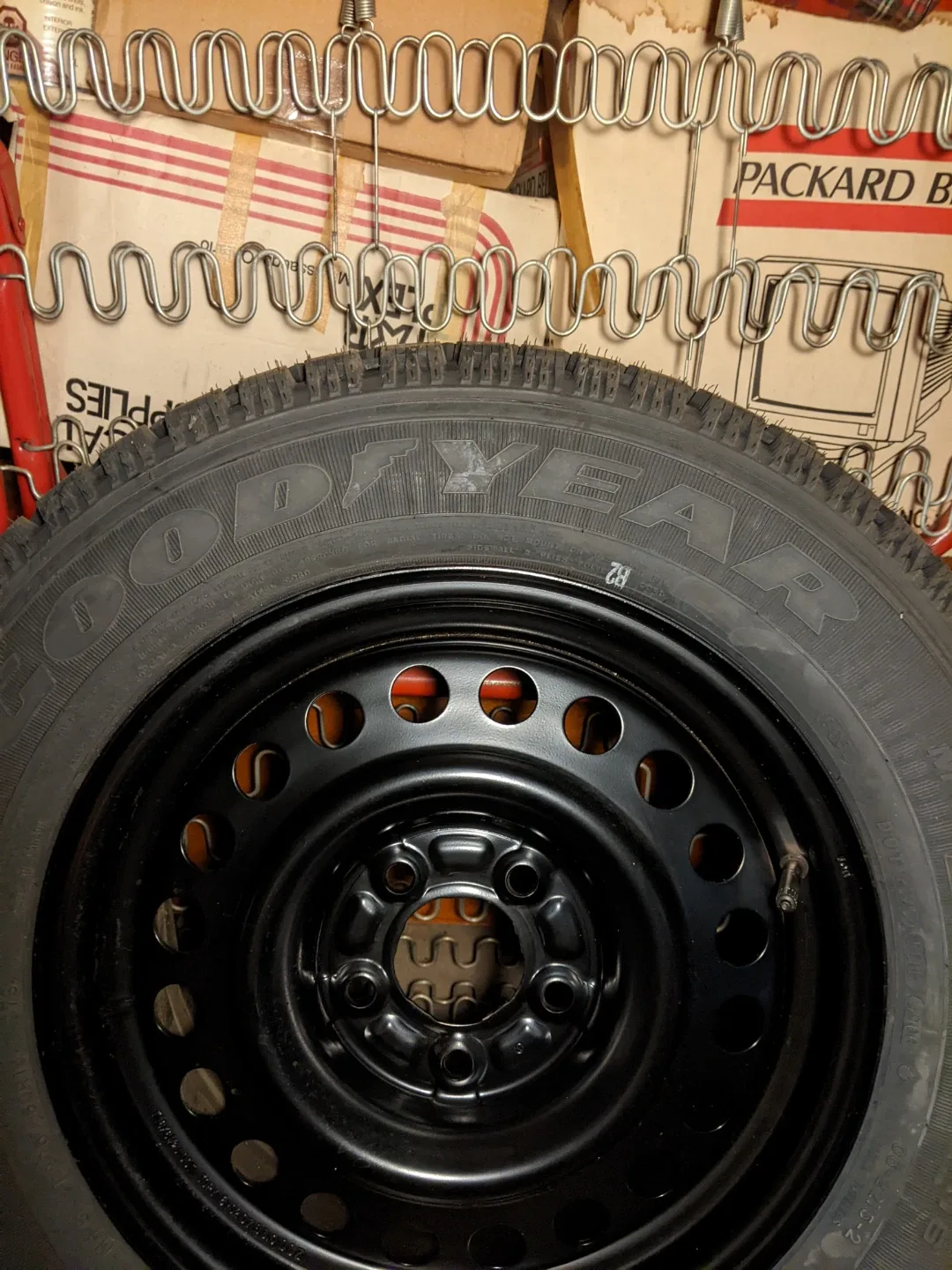 2 Brand-New Goodyear Nordic 225/65R17 Winter Tire