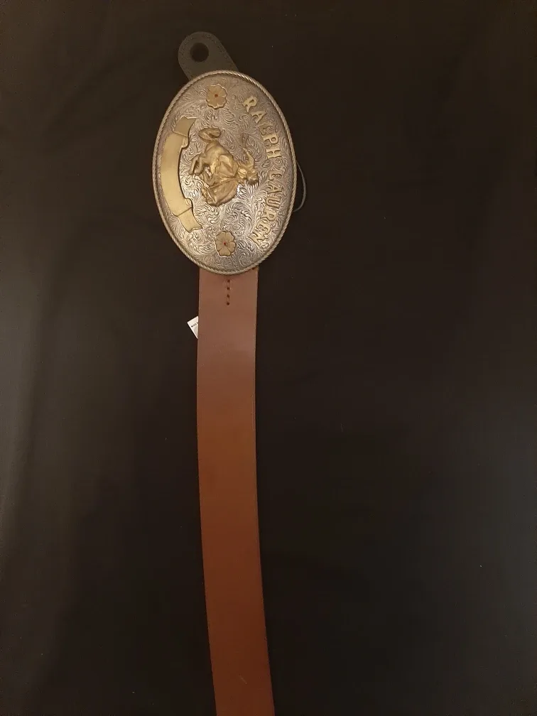 Ralph Lauren Brown Leather Belt