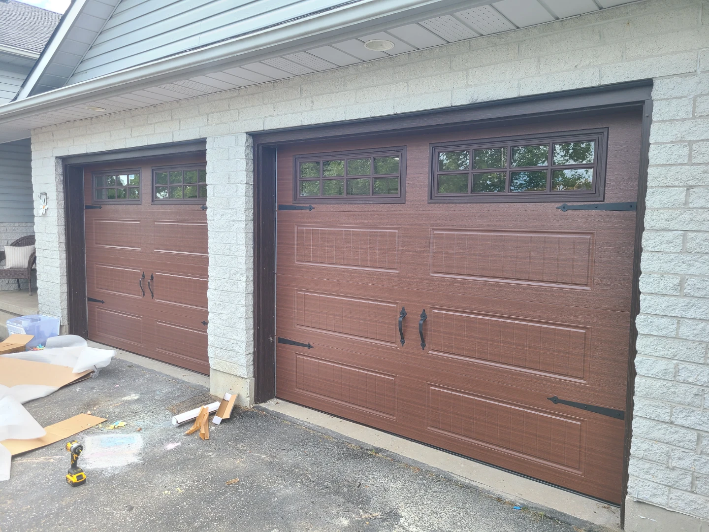 New garage doors. - photo 4