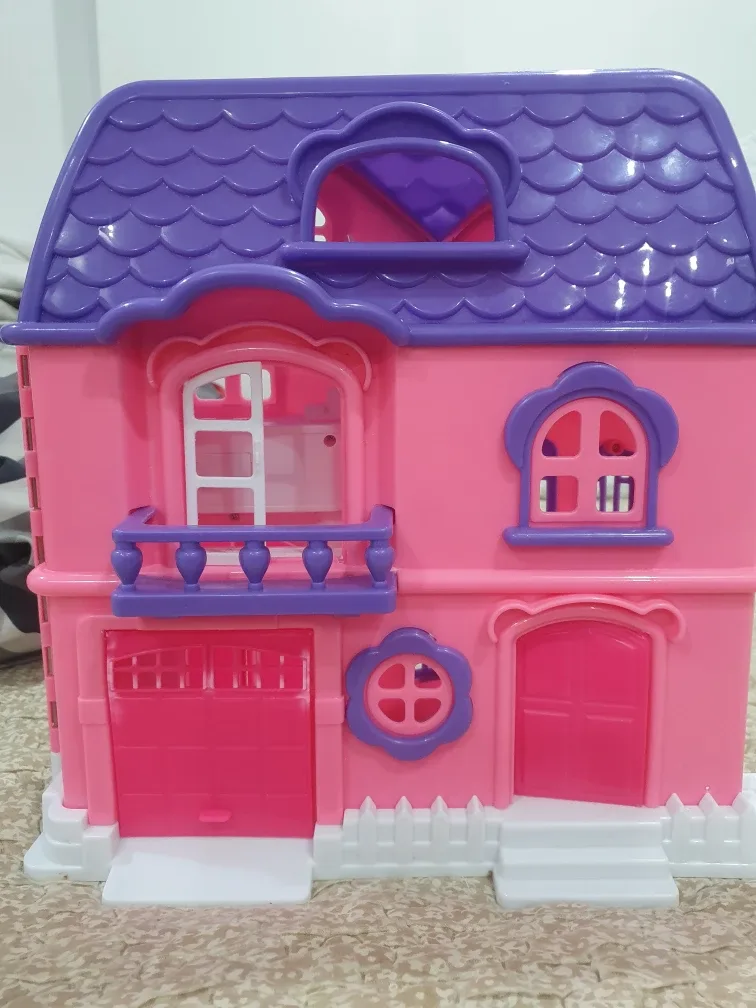 Pink & Purple Dollhouse Toy image indicator(2)