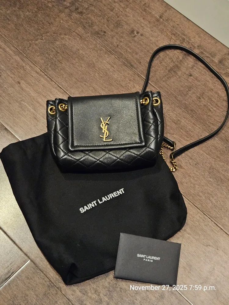 YSL Saint Laurent Nolita Mini Black
