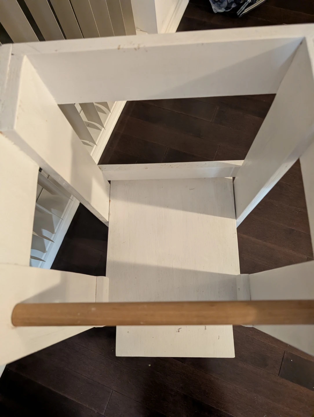 White Wooden Kids Learning Tower - photo 4
