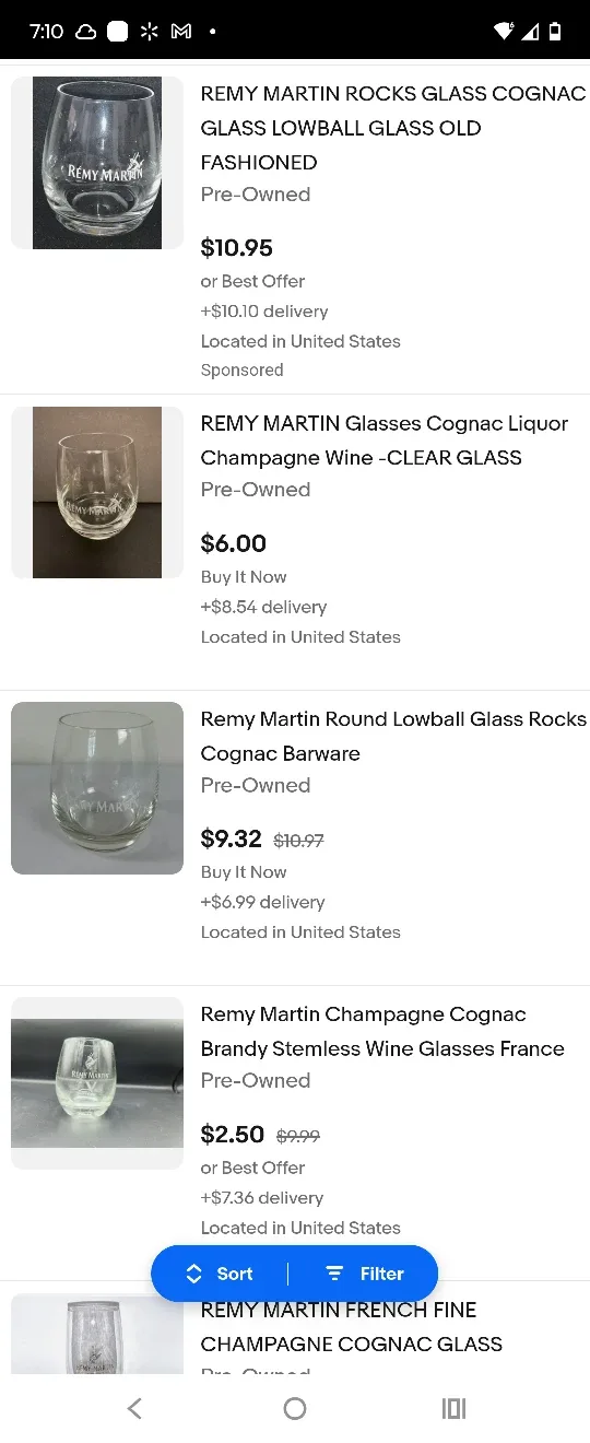 Remy Martin Glasses (Set of 16) image indicator(5)