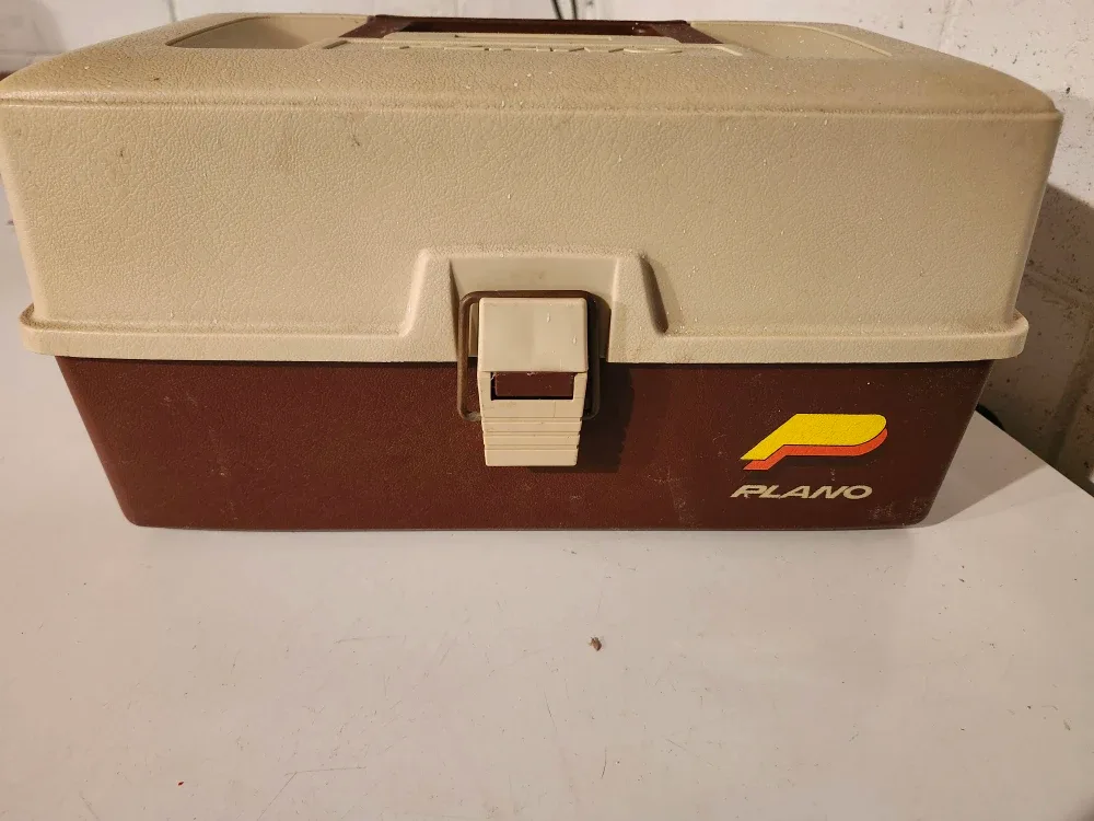 Plano fishing box, with tackle