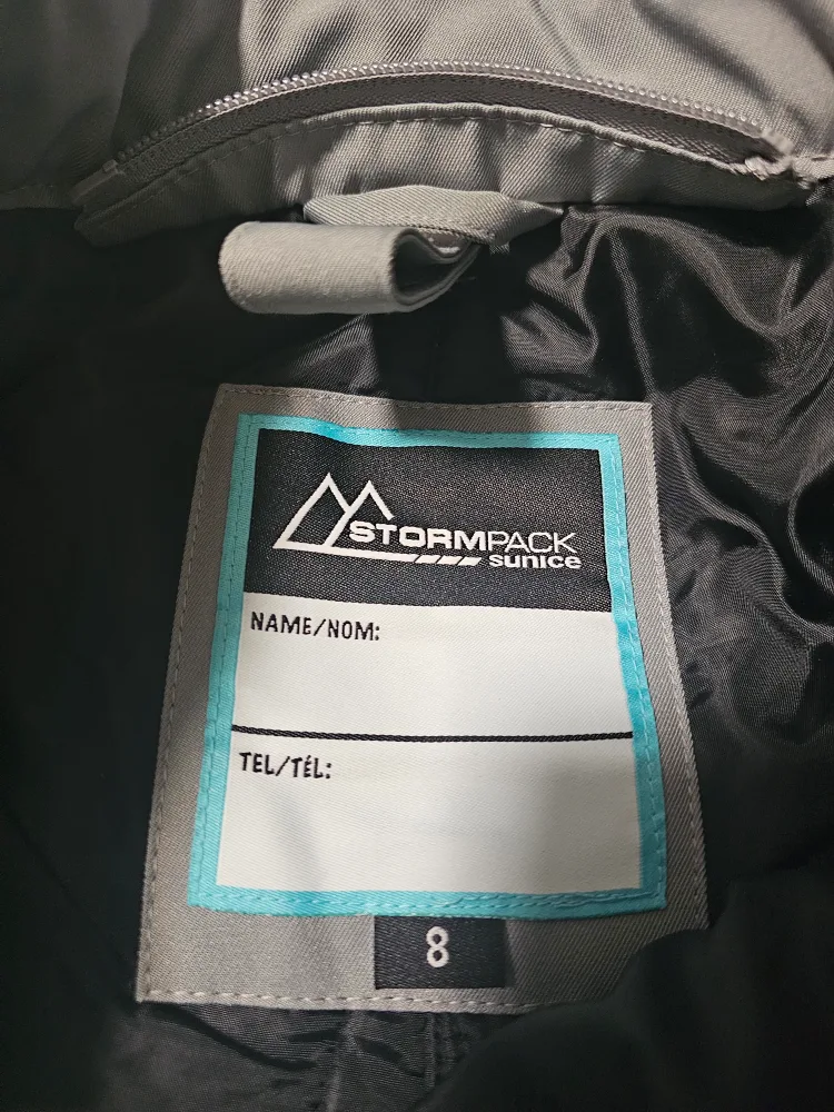 Stormpack Sunice Size 8 Snow Pants - Grey image indicator(2)