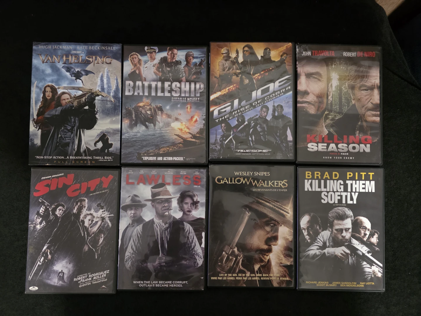 DVD Movie Collection: Van Helsing, Battleship, GI Joe & More