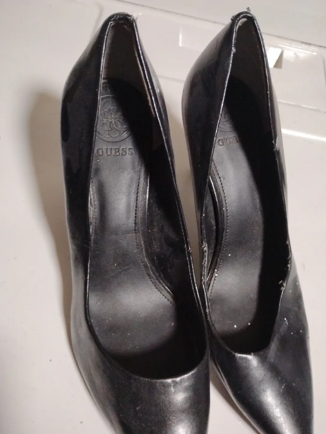 Guess Black Heels, Size 8 thumbnail