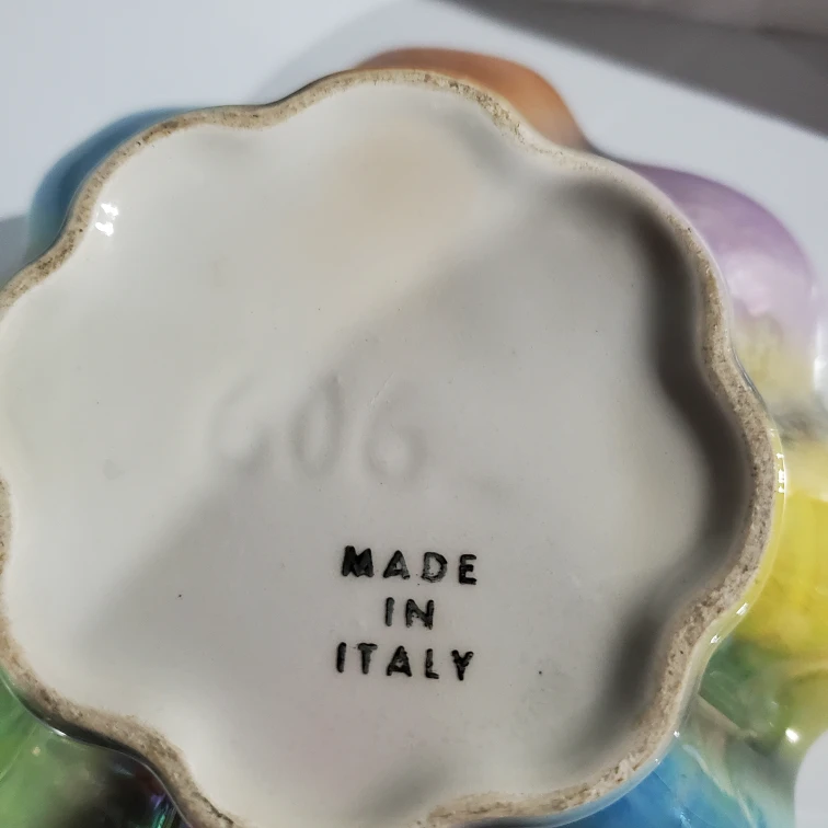 Vintage Made in Italy Rainbow Vase - photo 2