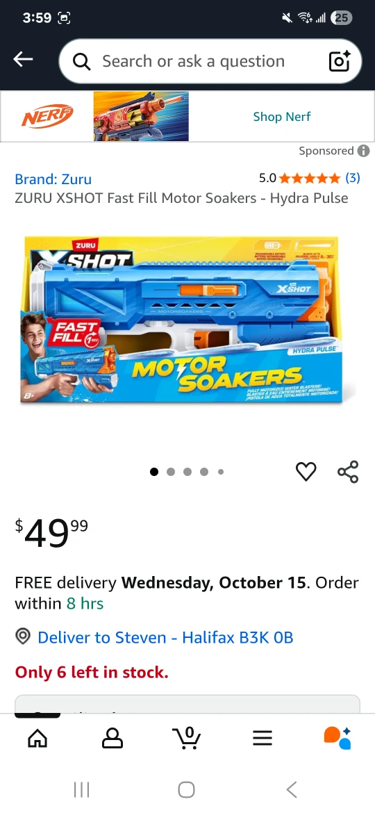 Zuru XSHOT Fast Fill Motor Soakers - Hydra Pulse