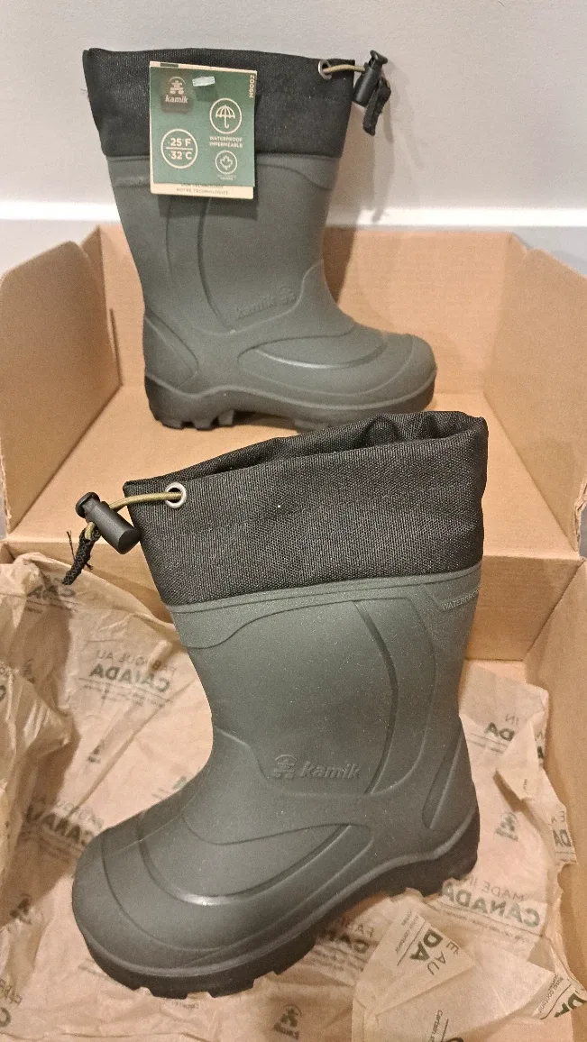 Kamik ❄️ BRAND NEW ❄️ Toddler Snobuster Waterproof Winter Boots image indicator(4)