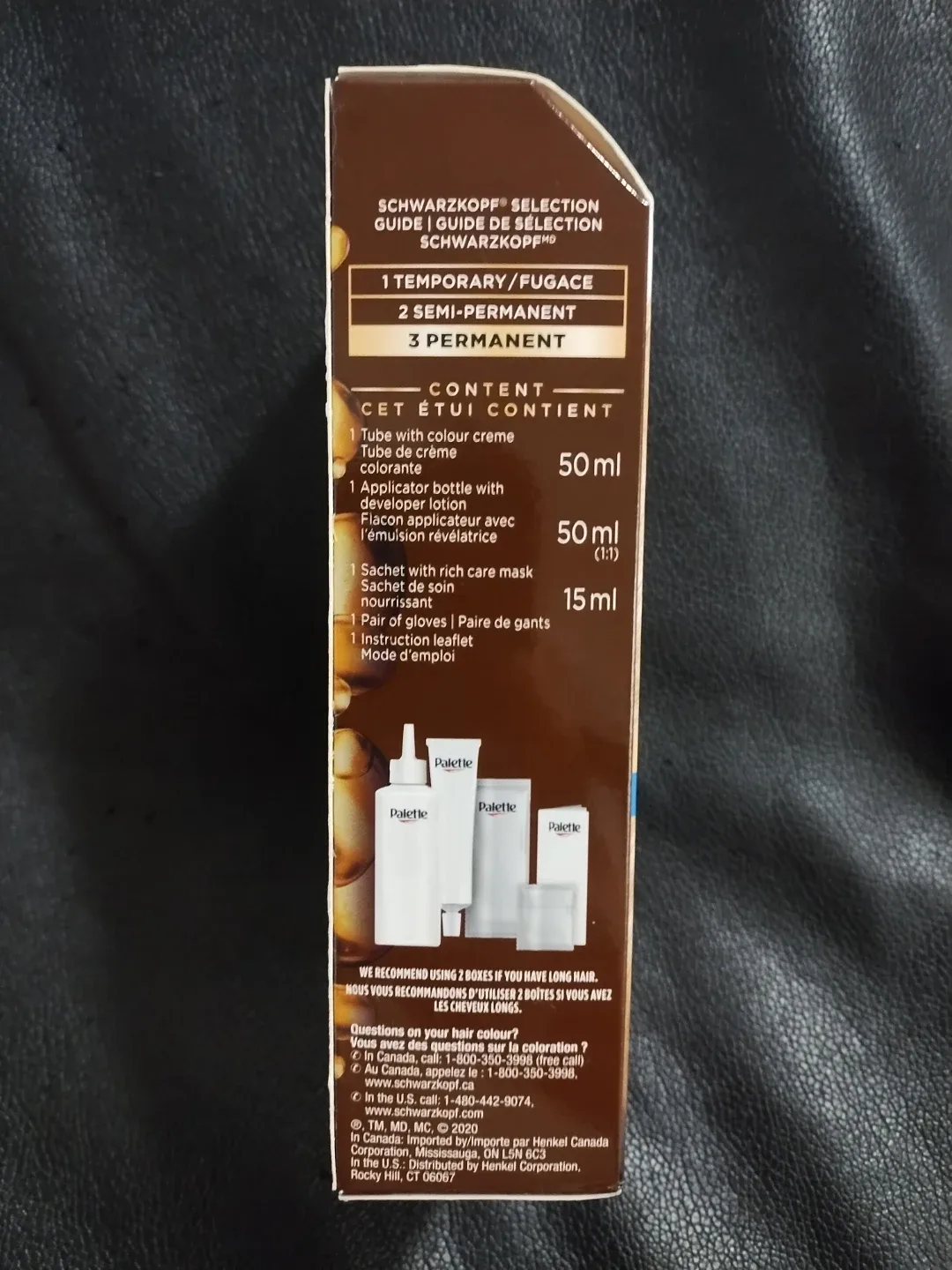 Schwarzkopf Palette 10-0 Light Natural Blonde Hair Dye image indicator(3)