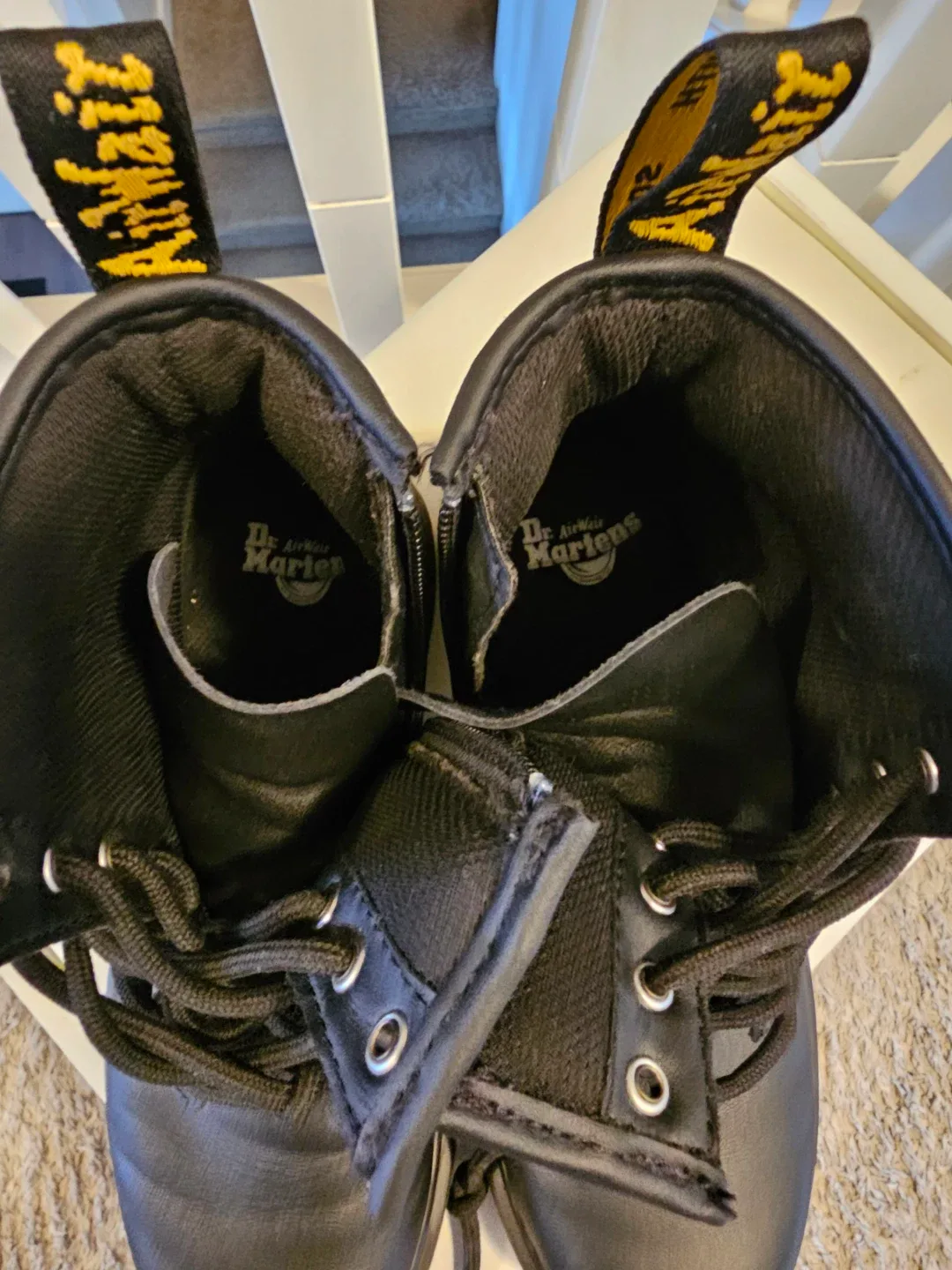 Dr. Martens 1460 J Black Boots - Size 3 US Youth image indicator(5)