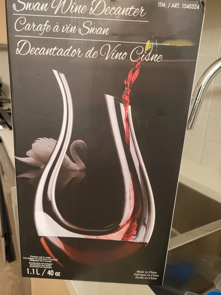 Swan Wine Decanter - Carafe à vin Swan