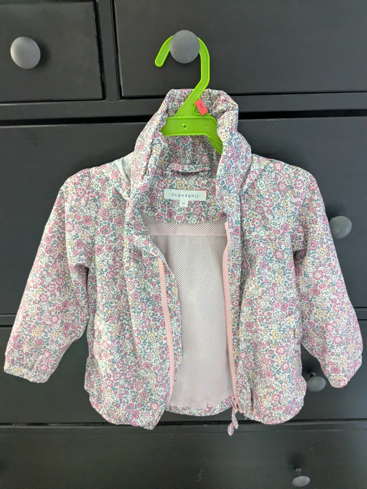 3can4on Floral Jacket - Size 80