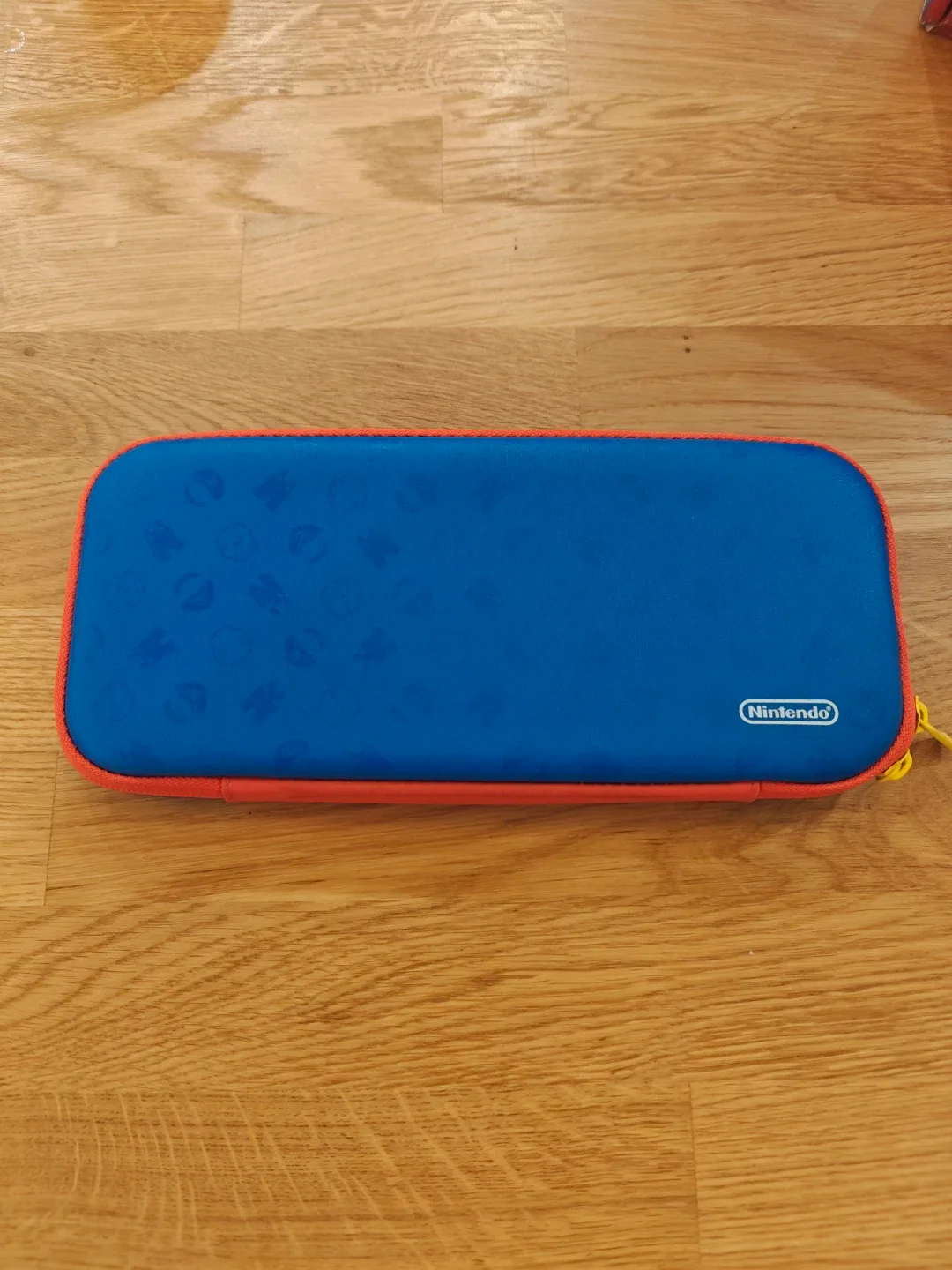 Nintendo Switch Mario Edition with 2 Extra Controllers & 1 game image indicator(9)