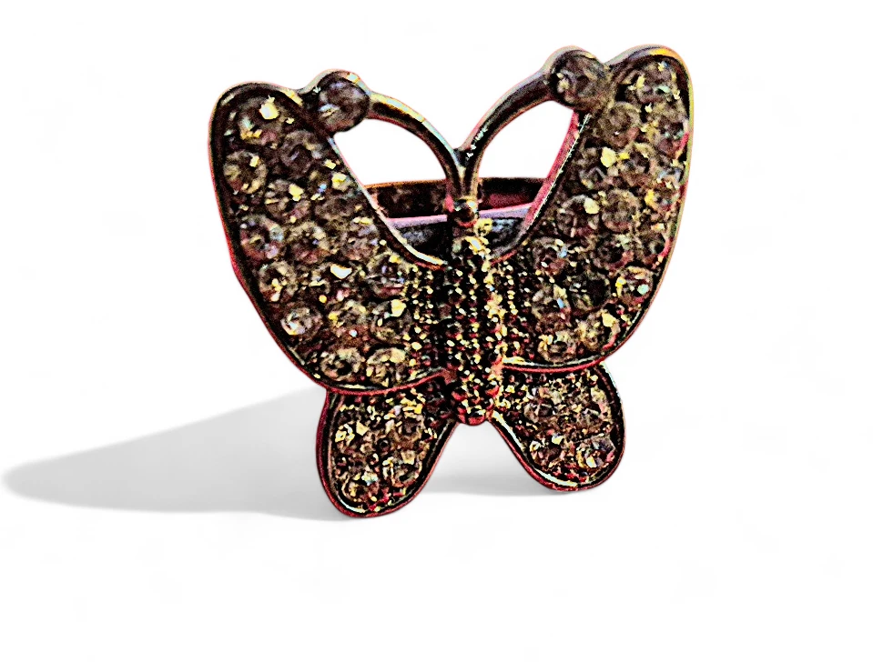 Sparkle Butterfly Ring * - photo 5