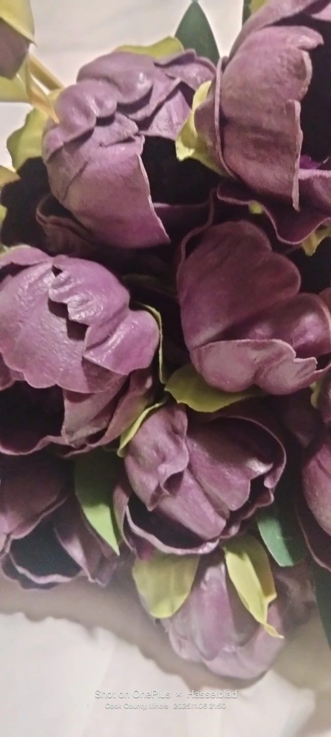Purple Artificial Peony - photo 3