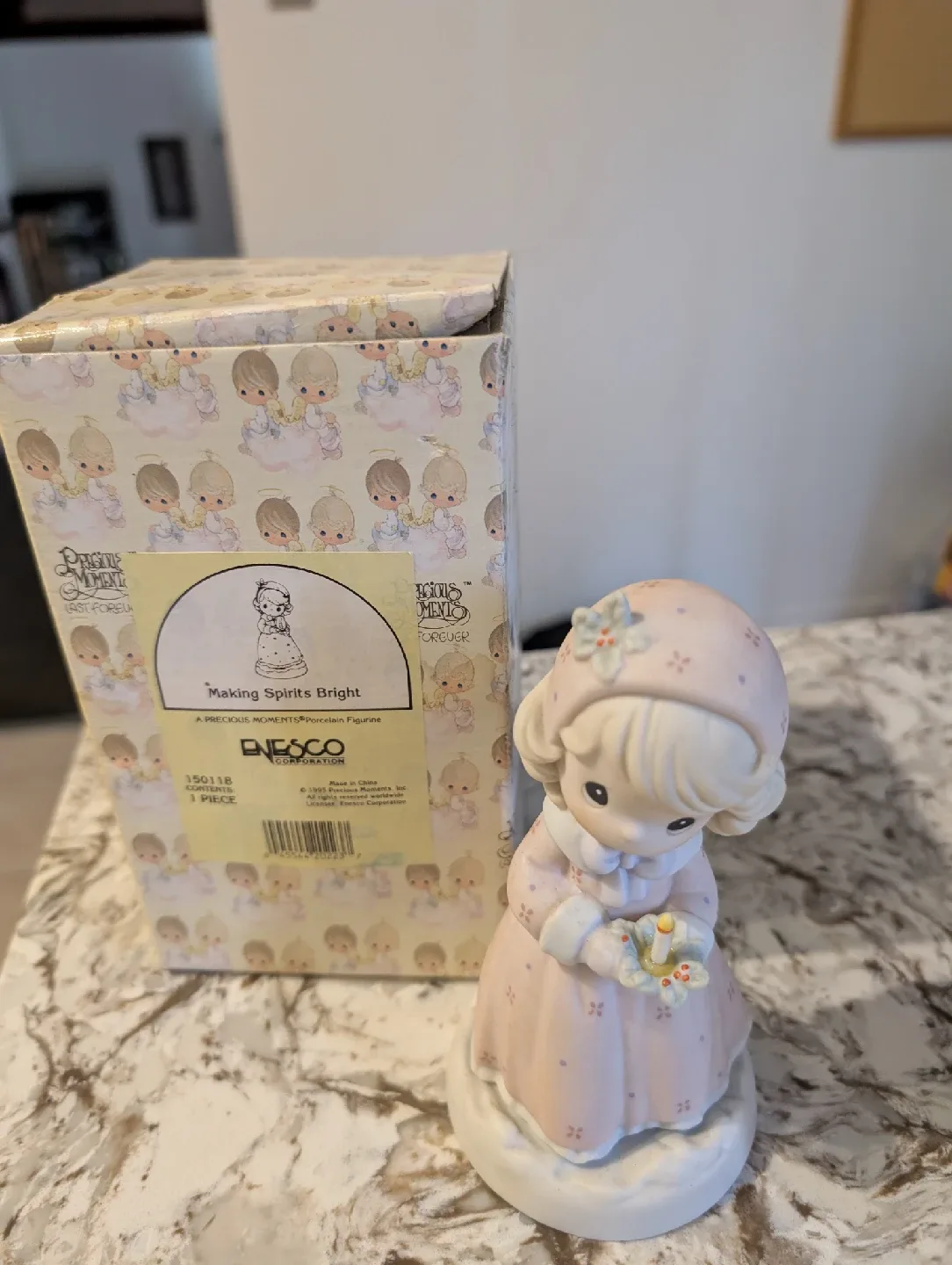 Precious Moments 'Making Spirits Bright' Figurine thumbnail