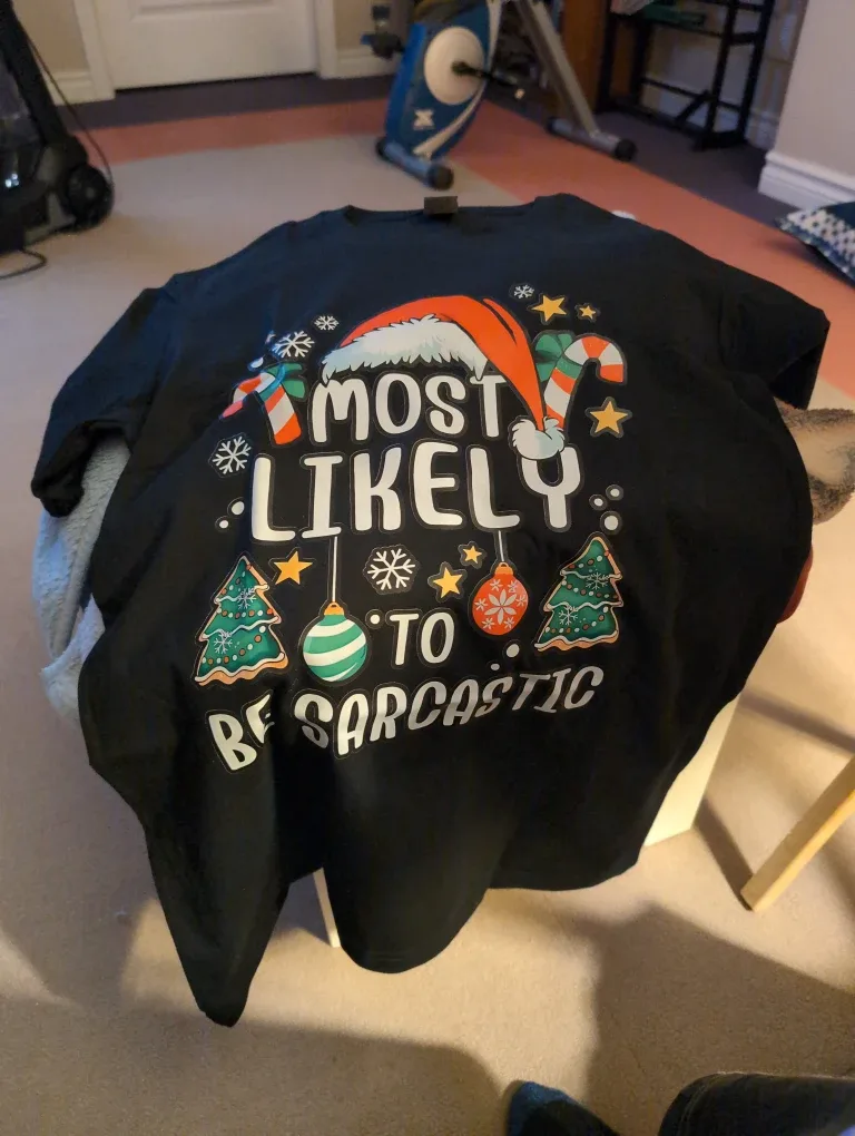 BN Christmas Sarcastic T-shirt image indicator(2)