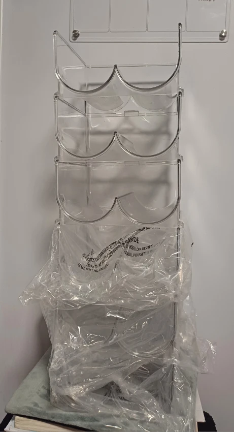 6Pc - ClearSpace Water Bottle Organizer - photo 4