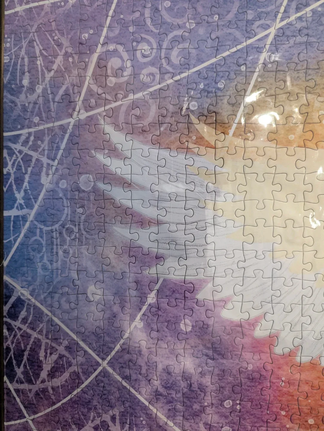 Framed Angel Wings Jigsaw Puzzle image indicator(4)