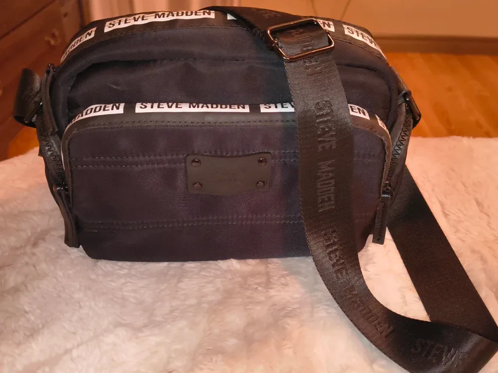 Steve Madden Black Crossbody Bag