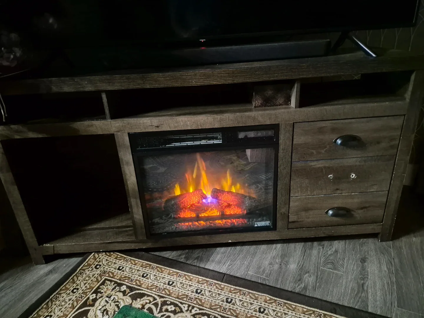 Fireplace TV Stand image indicator(3)
