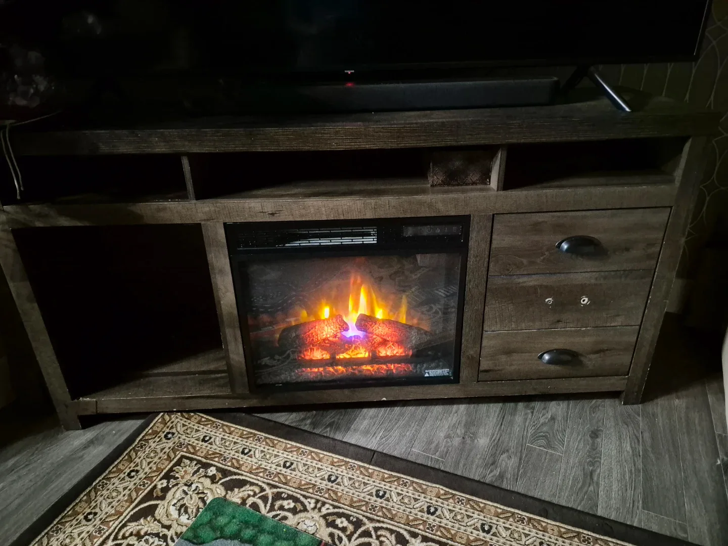Fireplace TV Stand image indicator(5)