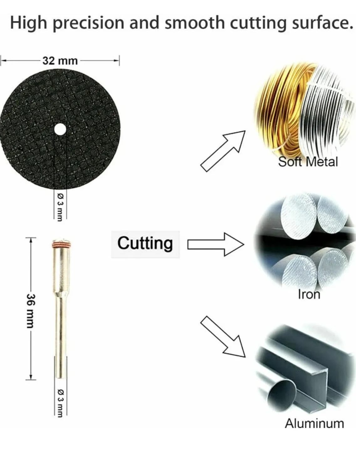 Rotary Tool Cutting Disc Set image indicator(2)