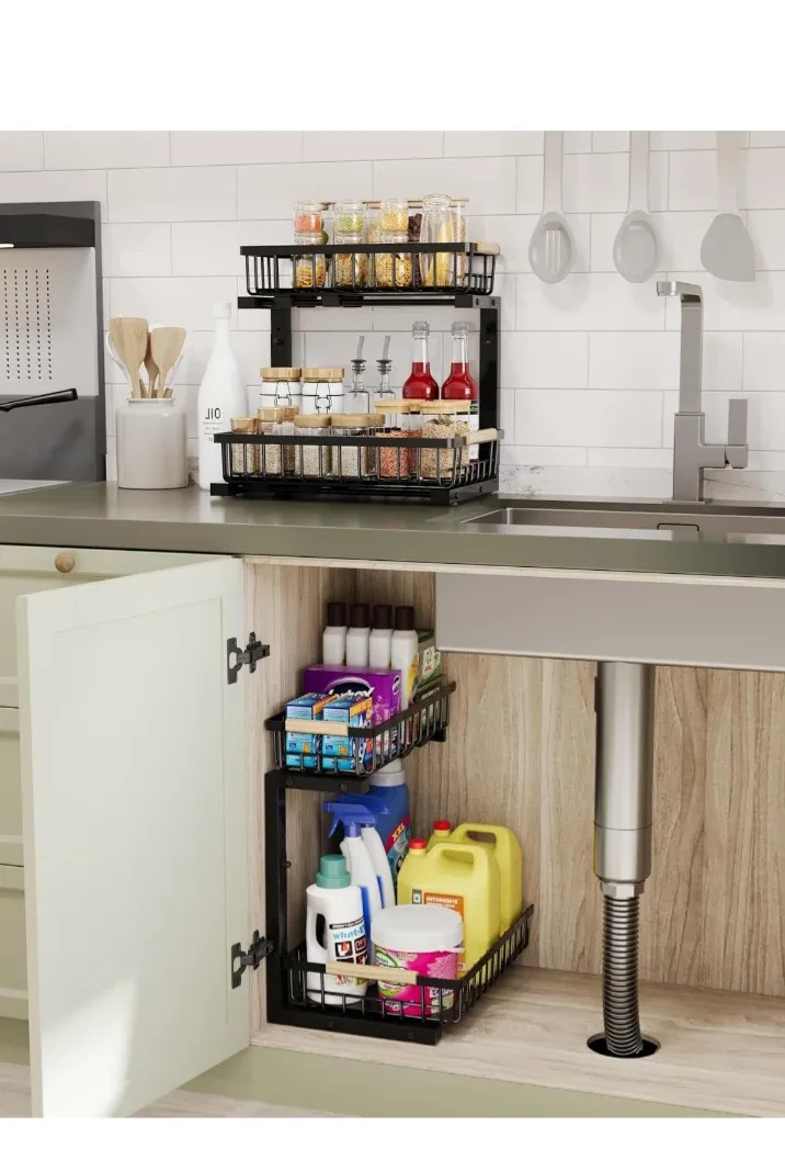 Under Sink Organizer - New in Box White image indicator(3)