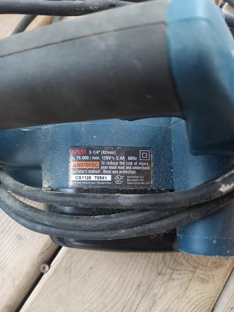 Ryobi Hand Planer HPL51 with Case - photo 2