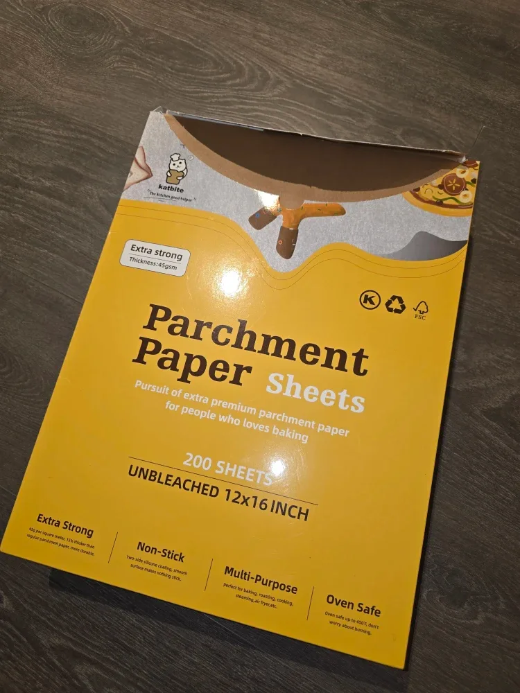 Katbite Parchment Paper Sheets - Unbleached