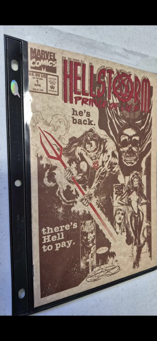 Marvel Comics Hellstorm #1